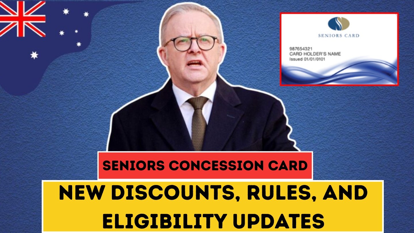 Seniors Concession Card 2025
